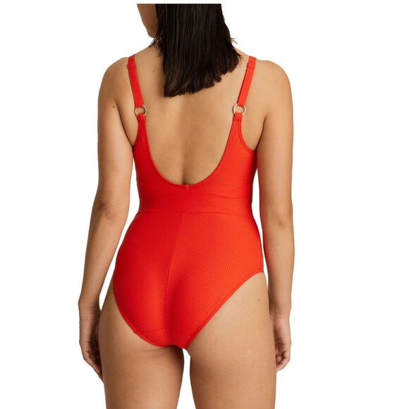 PrimaDonna Swim Sahara Padded One Piece Wireless Swimsuit in Red Pepper - Picture 3 of 15